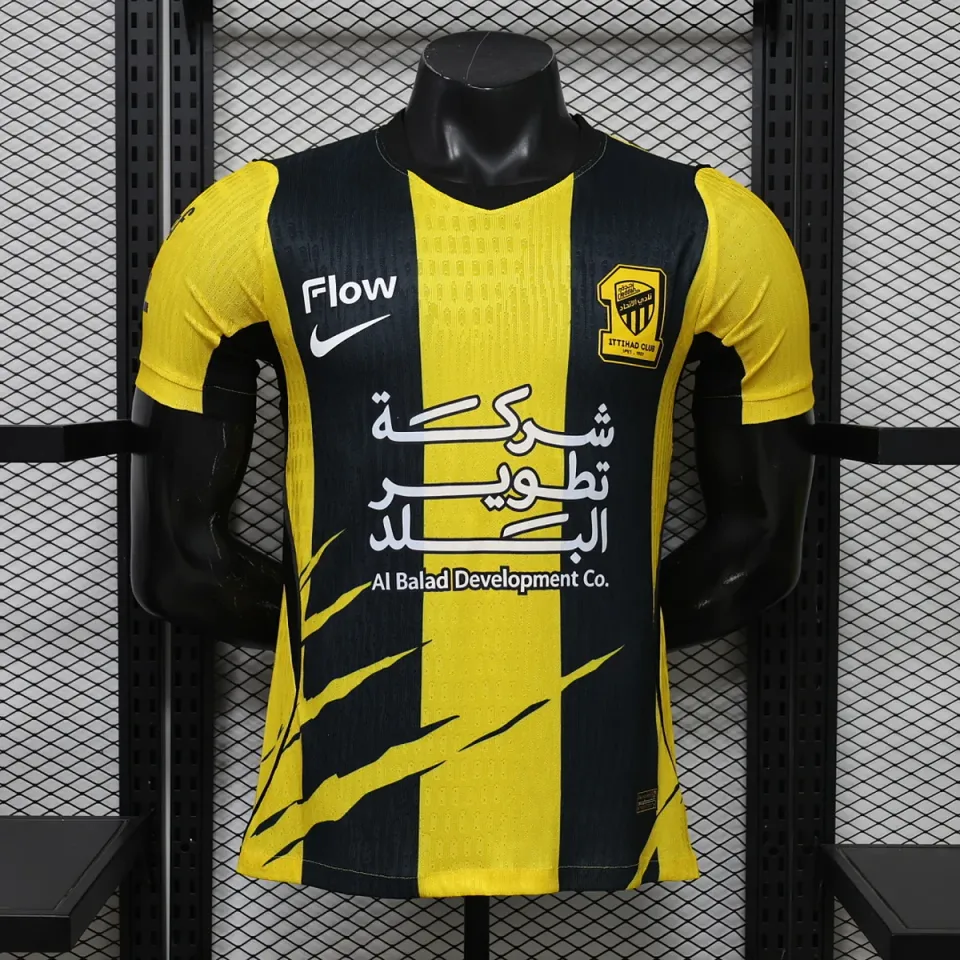 Al-Ittihad 2026/27 Prima Maglia Home giallonera