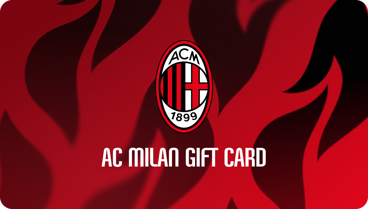 AC Milan Souvenir carta regalo gadget ufficiale da 50 euro