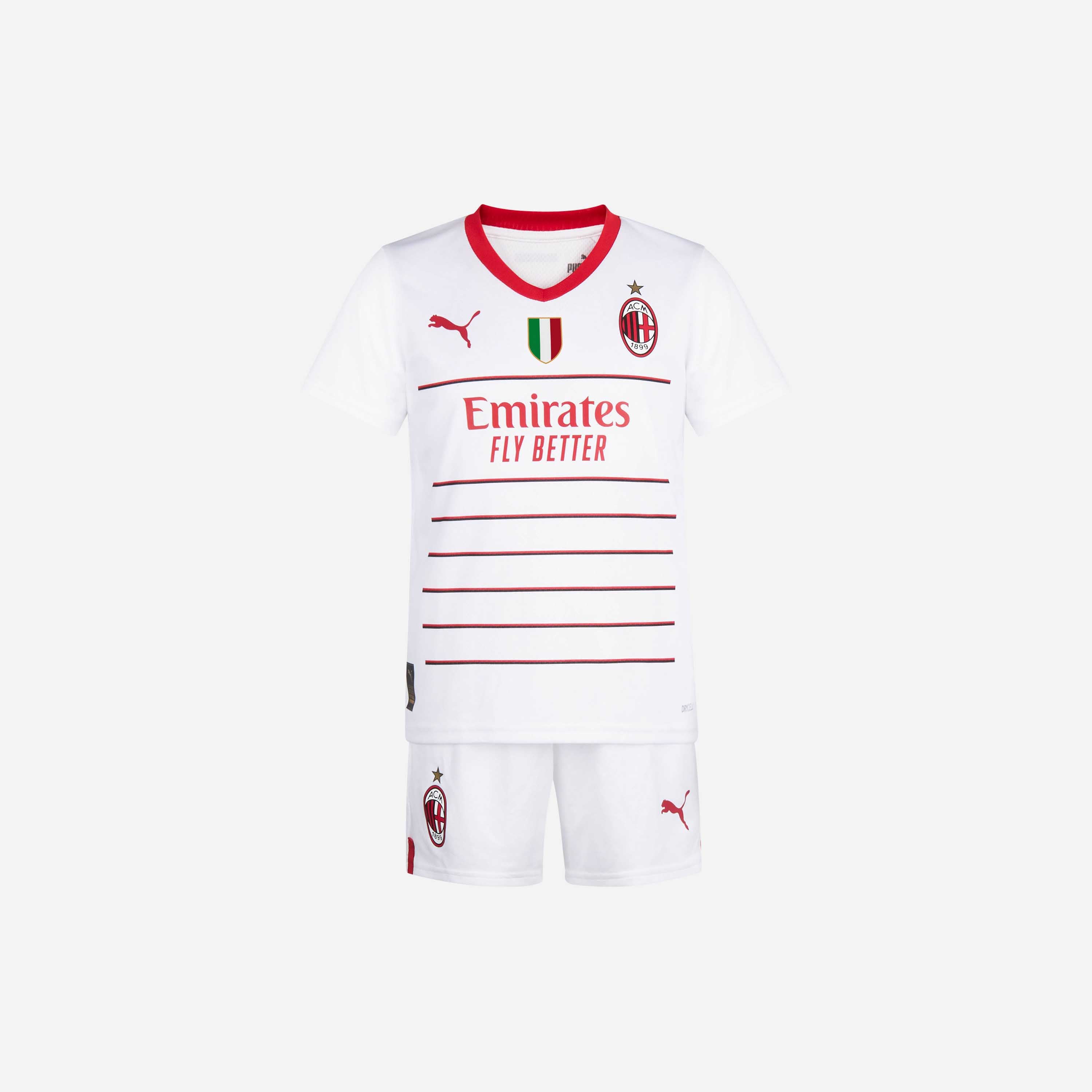 AC Milan Kit Gara Away 2022/23 maglia bambino 4 anni