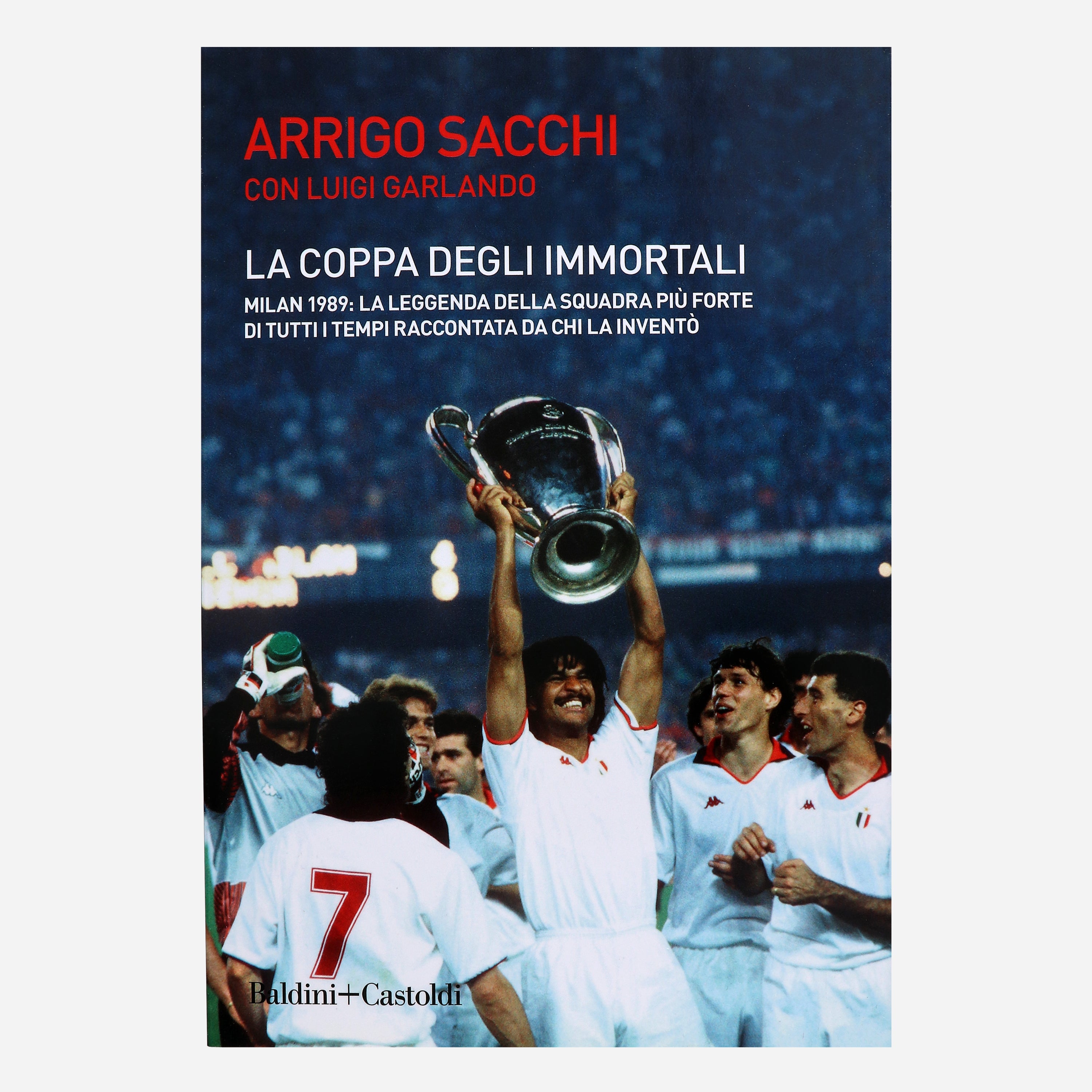 AC Milan La Coppa degli Immortali libro Sacchi italiano