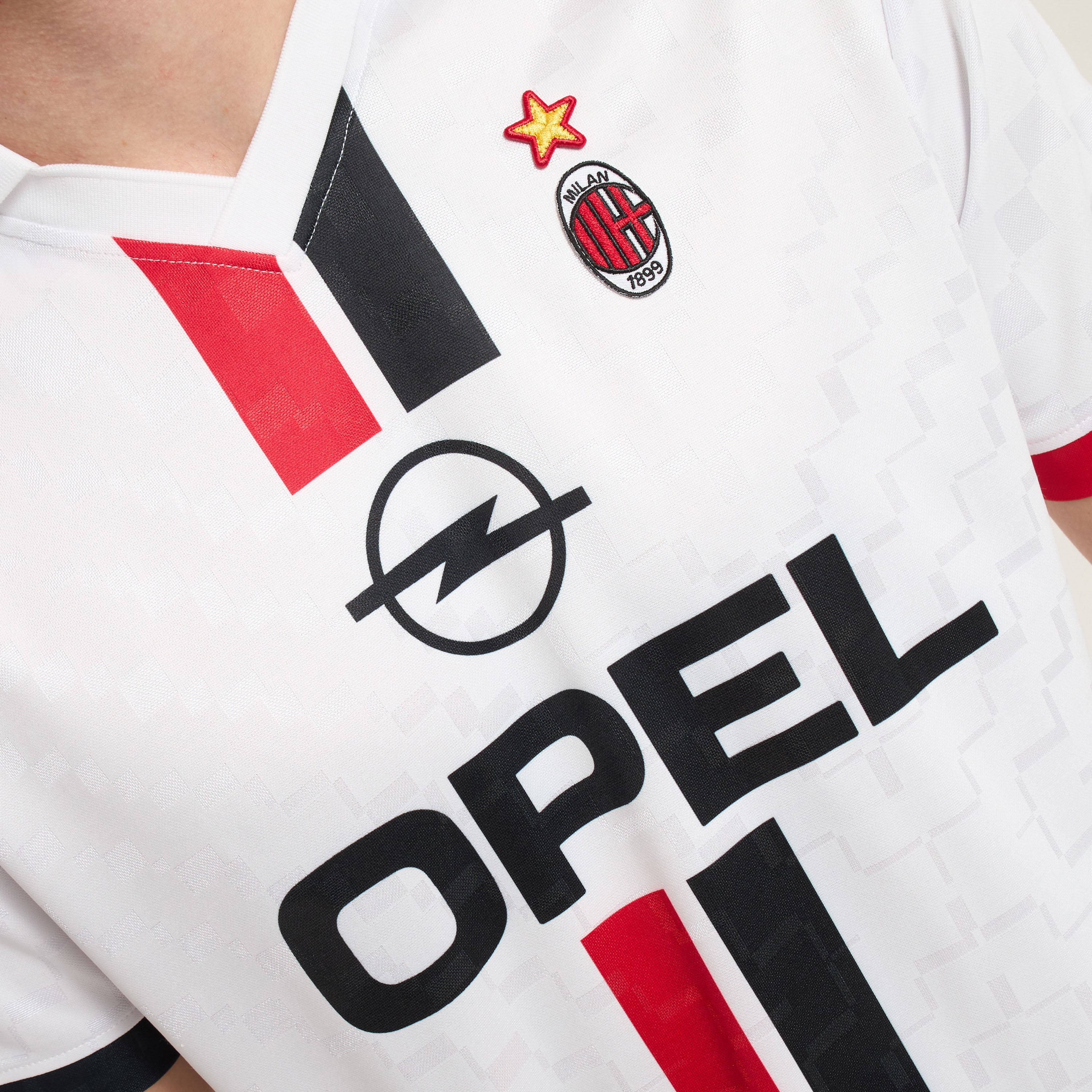 AC Milan Maglie Retro Away Jersey 1995/96 Bianca Uomo M