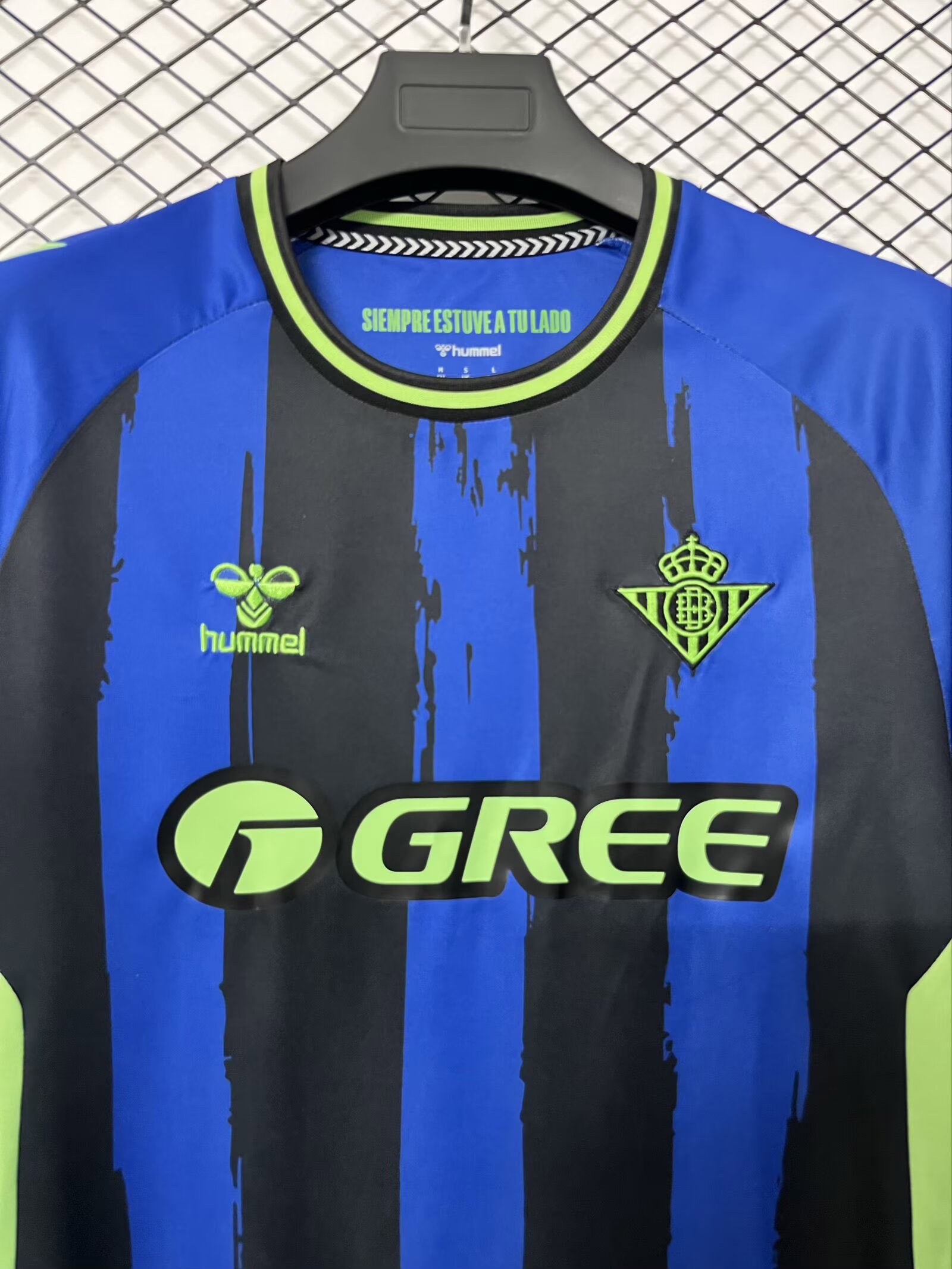 Tifoso Store Real Betis Third 2026/27 maglia blu nera righe