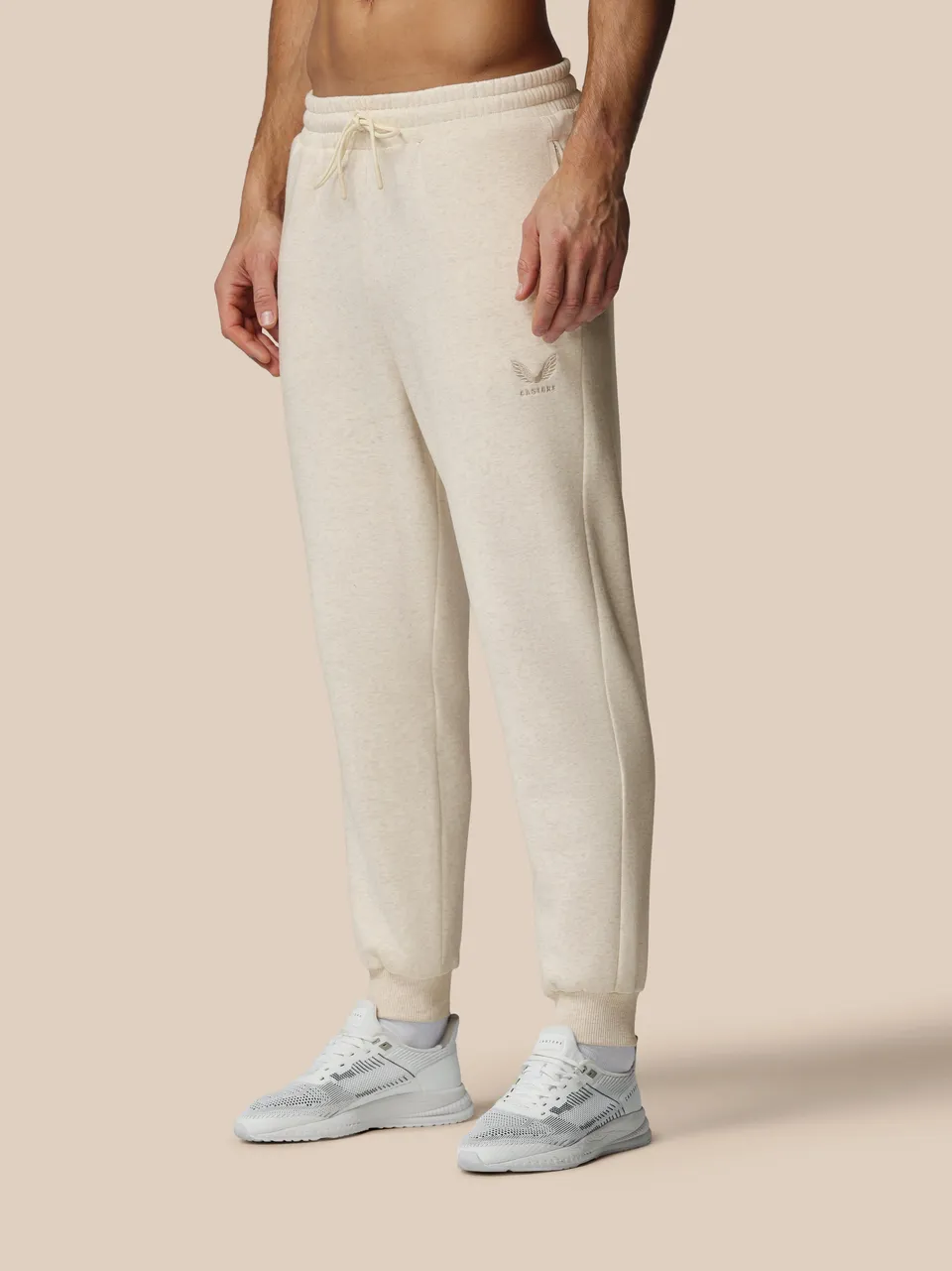Castore Adapt joggers uomo beige oatmeal marl