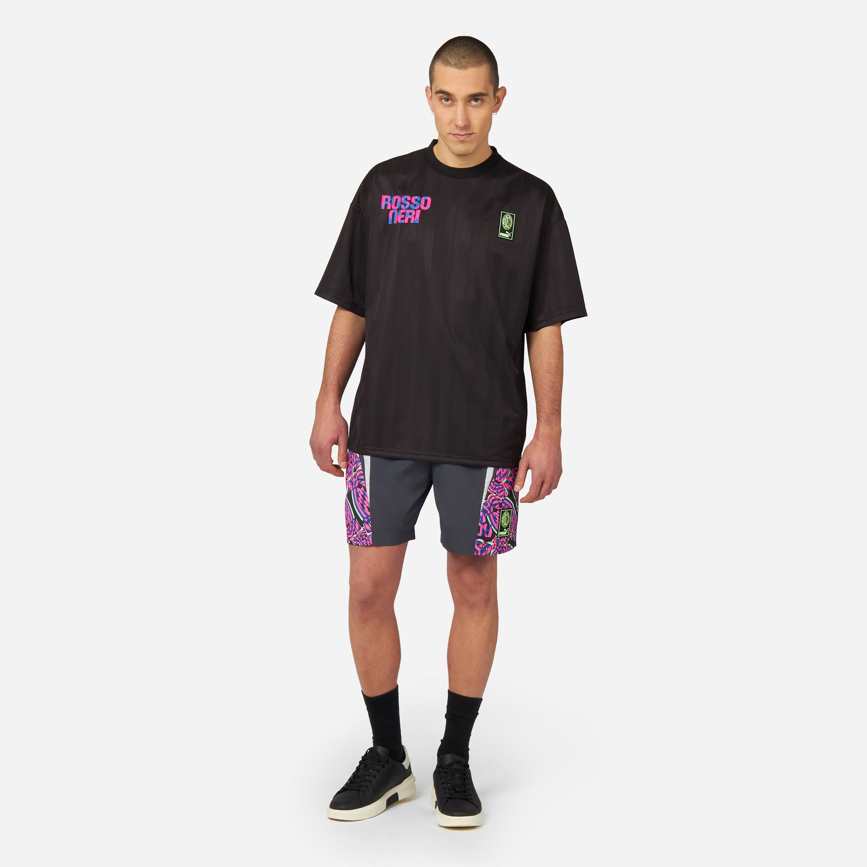 AC Milan NRGY pantaloncini calcio S blu rosa