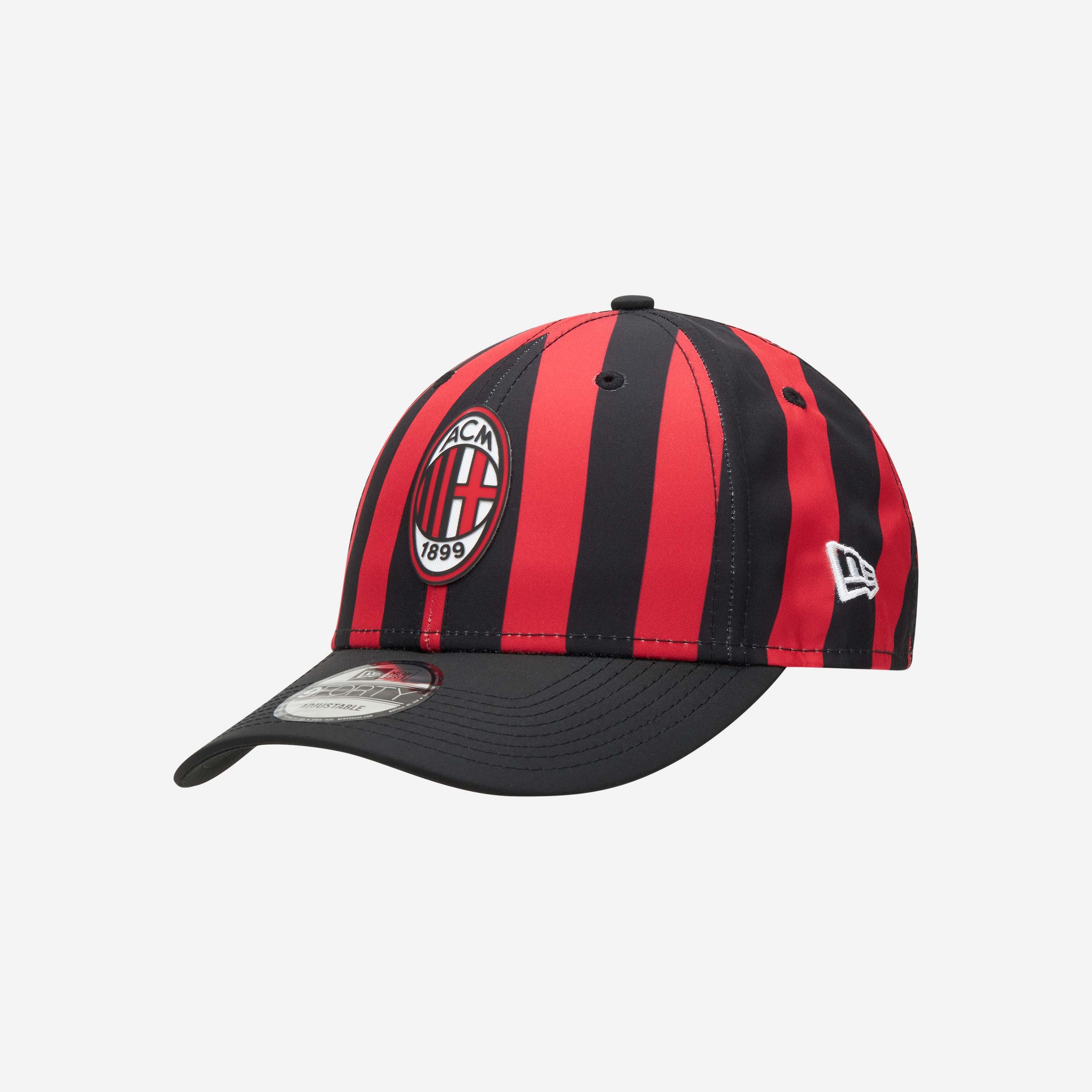 New Era 9Forty AC Milan Cappello rossonero logo taglia unica