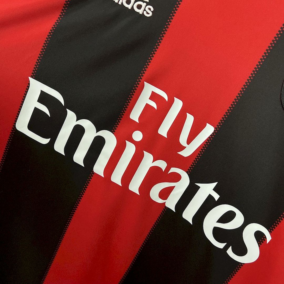 Tifoso Store Milan 2010/11 Maglia Manica Lunga Rossonera