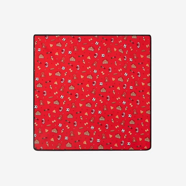 AC Milan Milanista coperta neonato cotone 81x75 cm