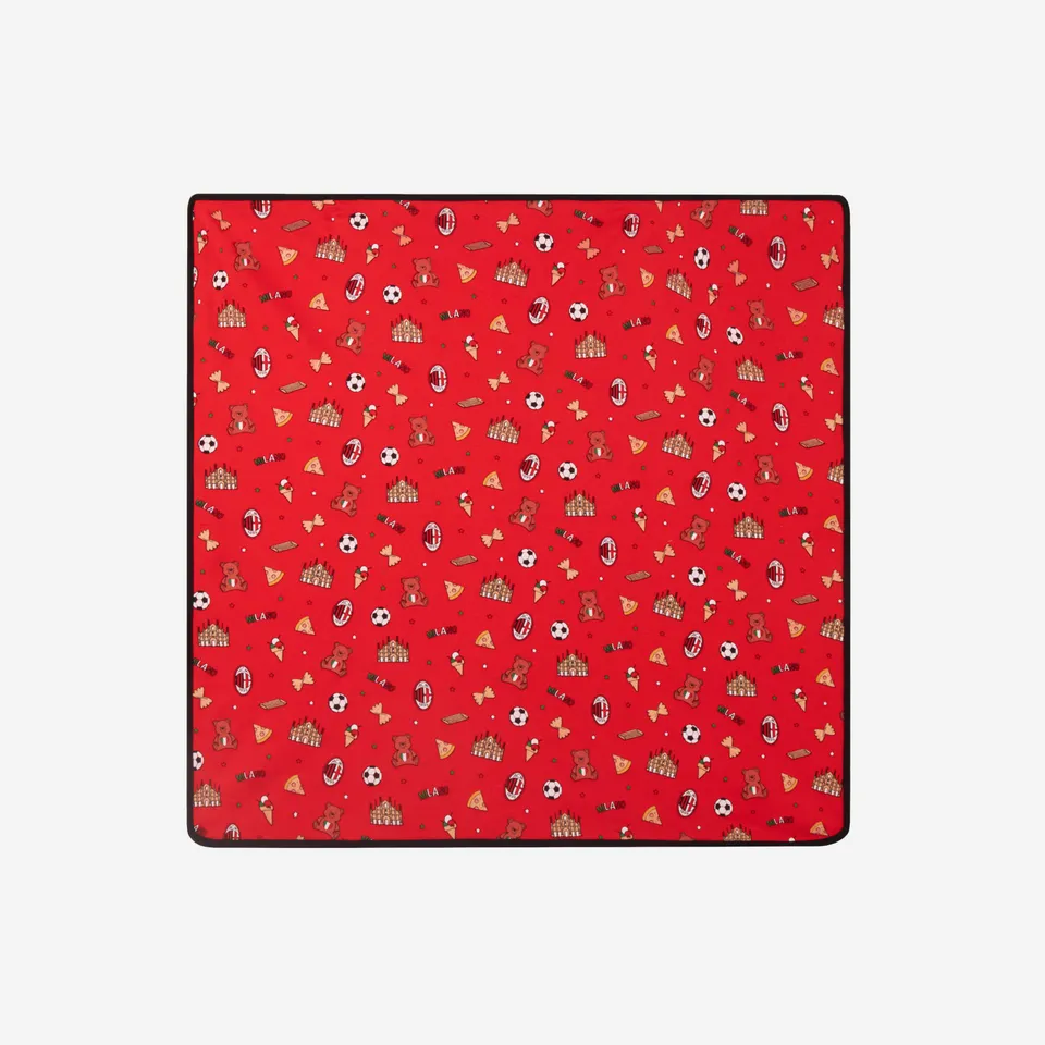 AC Milan Milanista coperta neonato cotone 81x75 cm