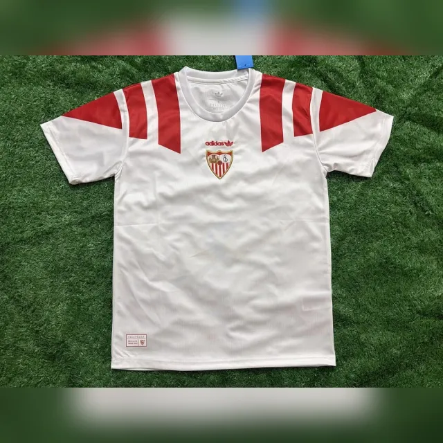 Tifoso Store Siviglia 2026/27 maglia bianca spalle rosse