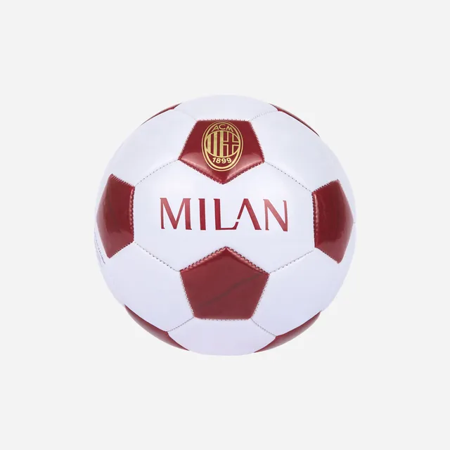 AC Milan Retro Mini Ball pallone taglia 1 bianco rosso