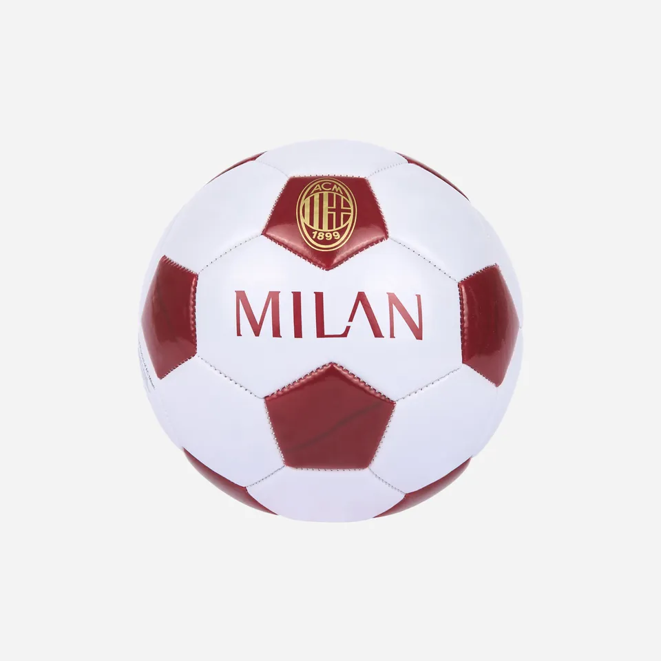 AC Milan Retro Mini Ball pallone taglia 1 bianco rosso