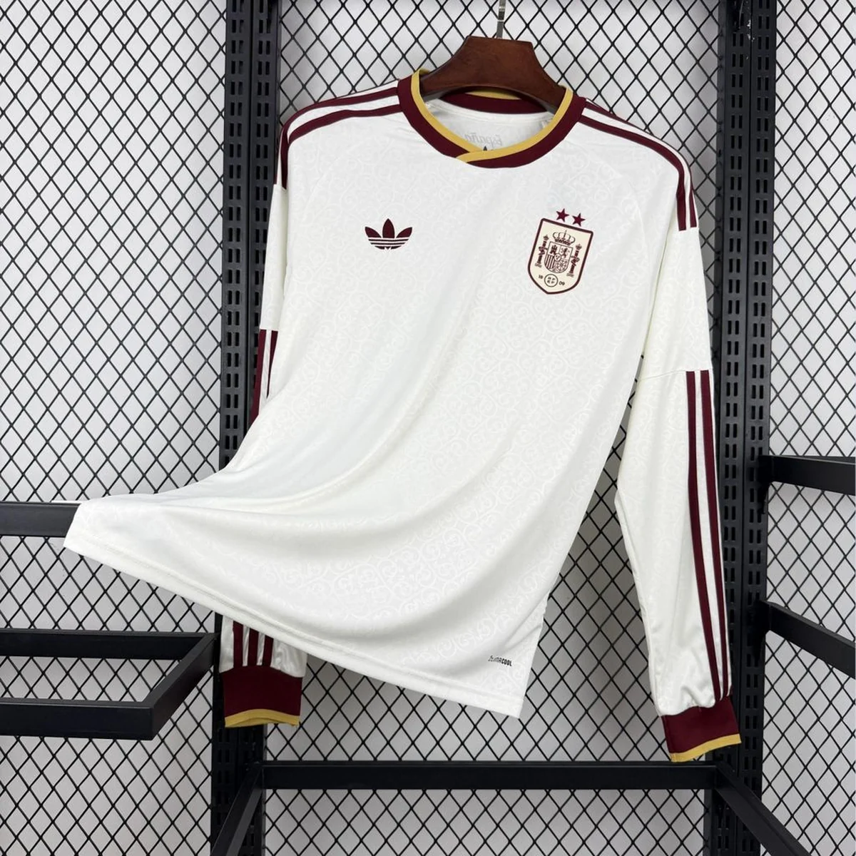 Tifoso Store Maglie da Calcio Spagna Away 2026 maglia manica lunga due stelle