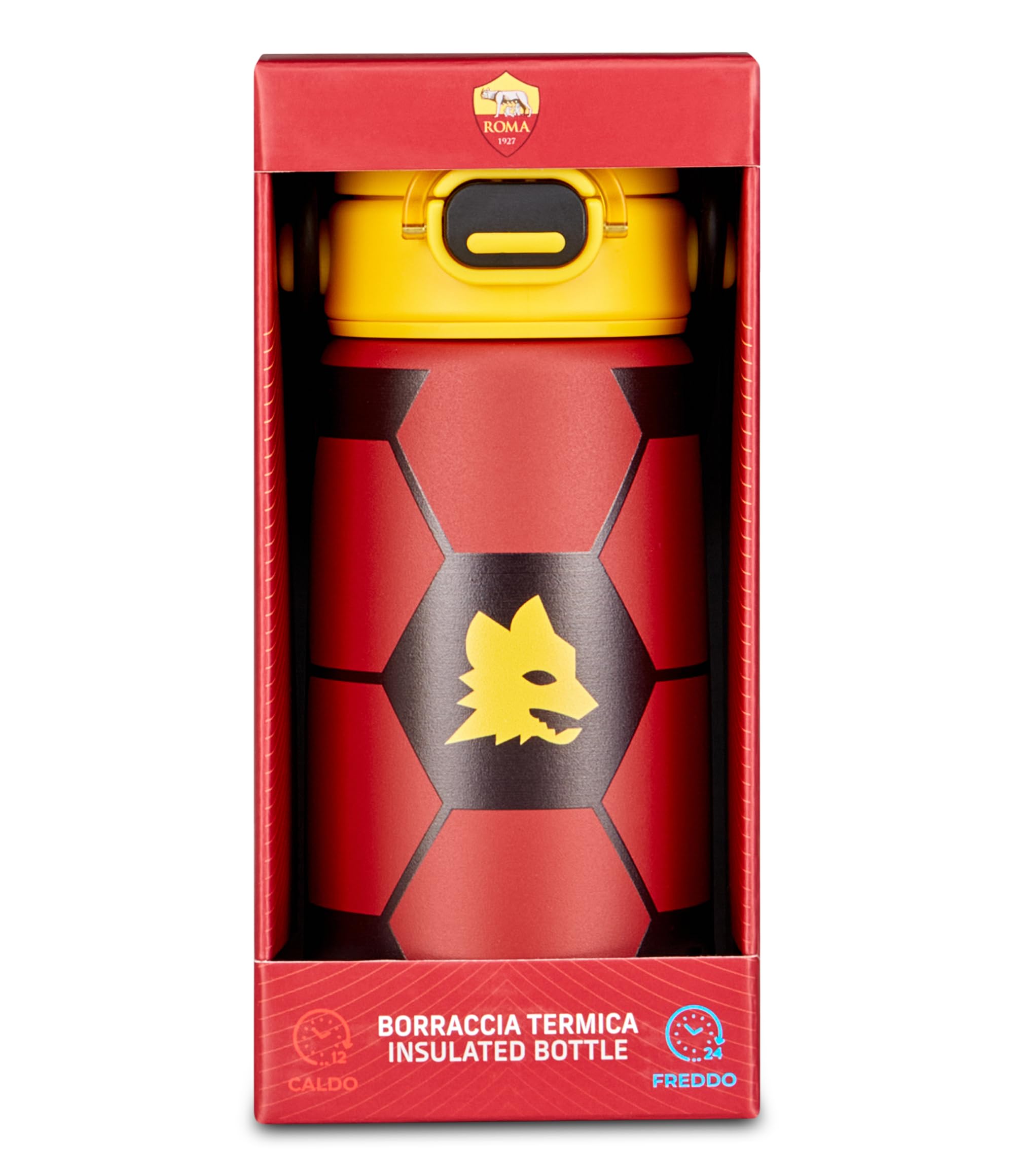 Seven Roma Borraccia Kid Acciaio Rossa 460 ml
