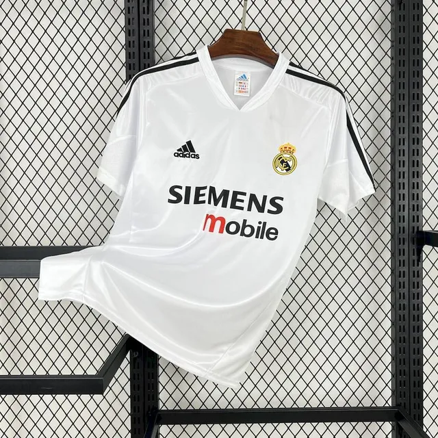 Real Madrid 2004/05 Maglia Retro Bianca Galacticos