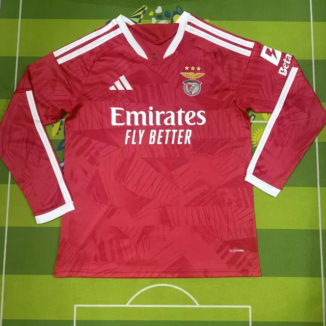 Tifoso Store Prima Maglia Benfica 2026/27 manica lunga maglia home S-XXL