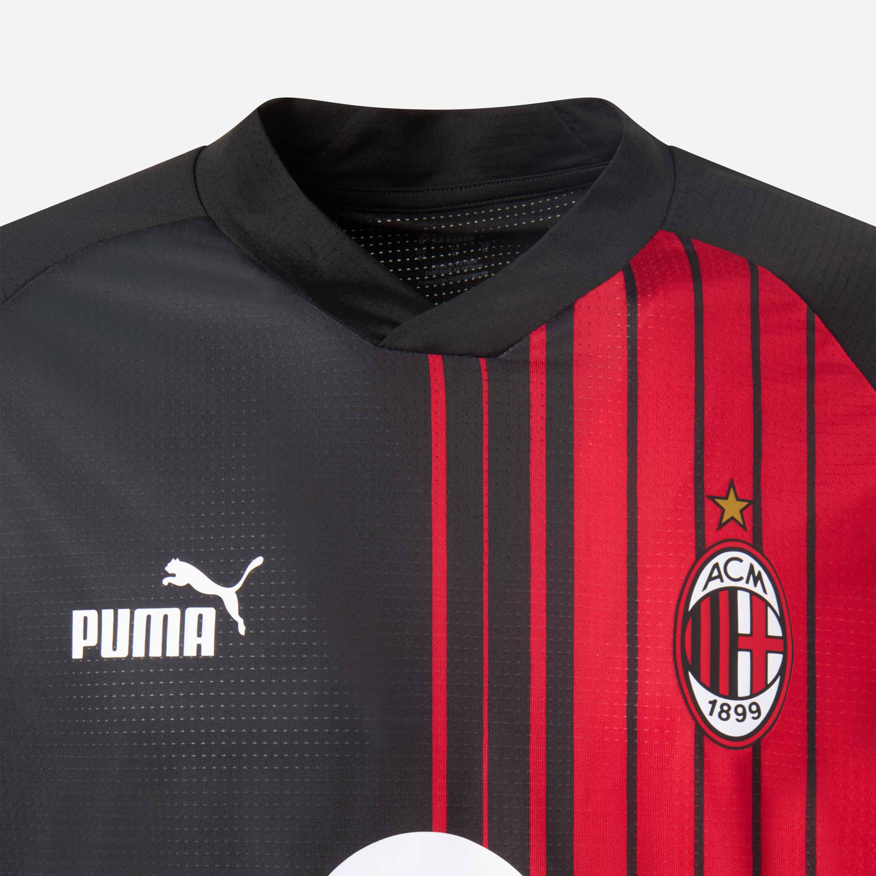 AC Milan Prematch 2023 maglia uomo scollo V drycell