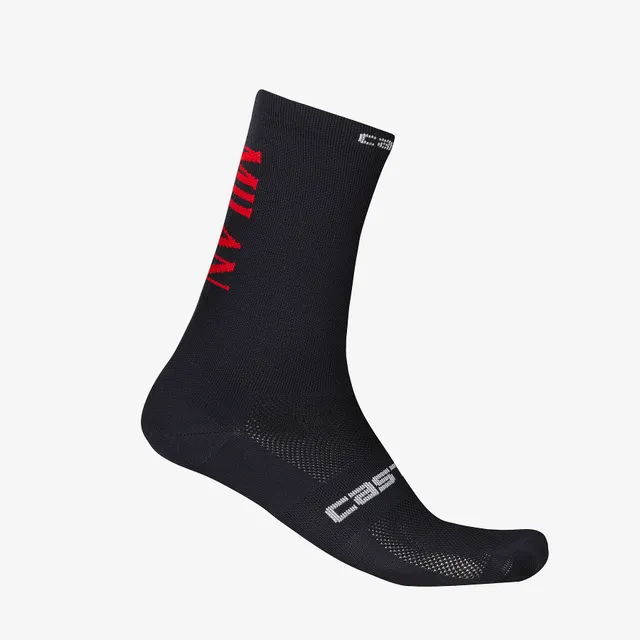 AC Milan Castelli X Black calzini ciclismo neri M
