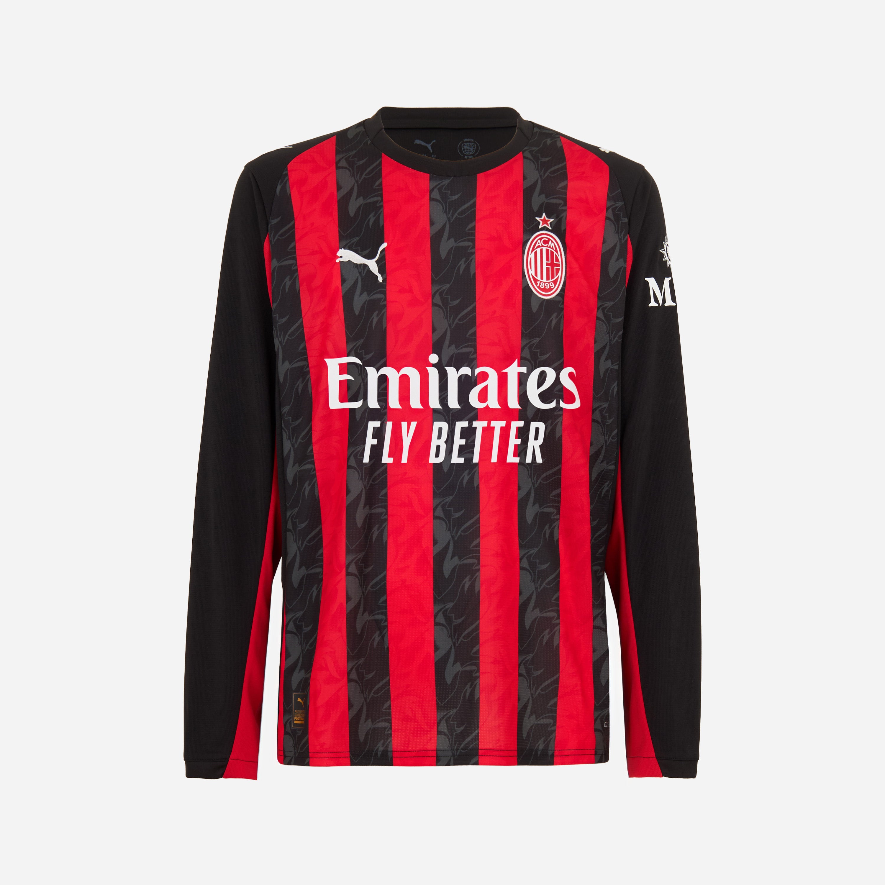 AC Milan Home 25/26 Maglia Manica Lunga Uomo Drycell