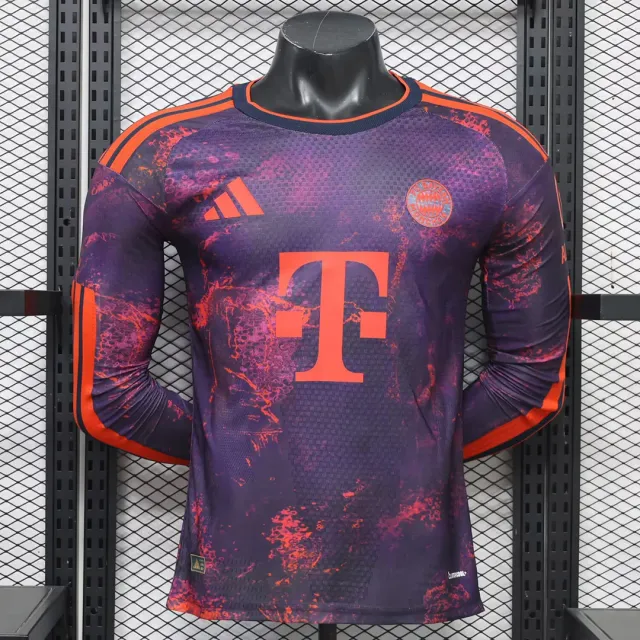 Tifoso Store Player Version Bayern 2026/27 terza maglia ML viola