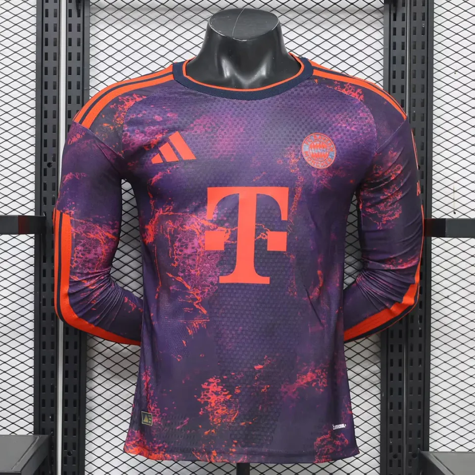 Tifoso Store Player Version Bayern 2026/27 terza maglia ML viola