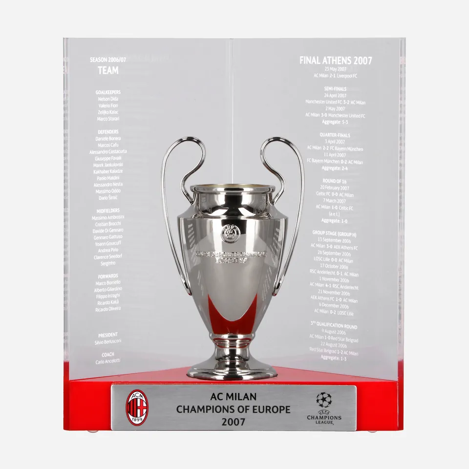 AC Milan Le Livre Ouvert 150 mm Souvenir 2007 da Collezione