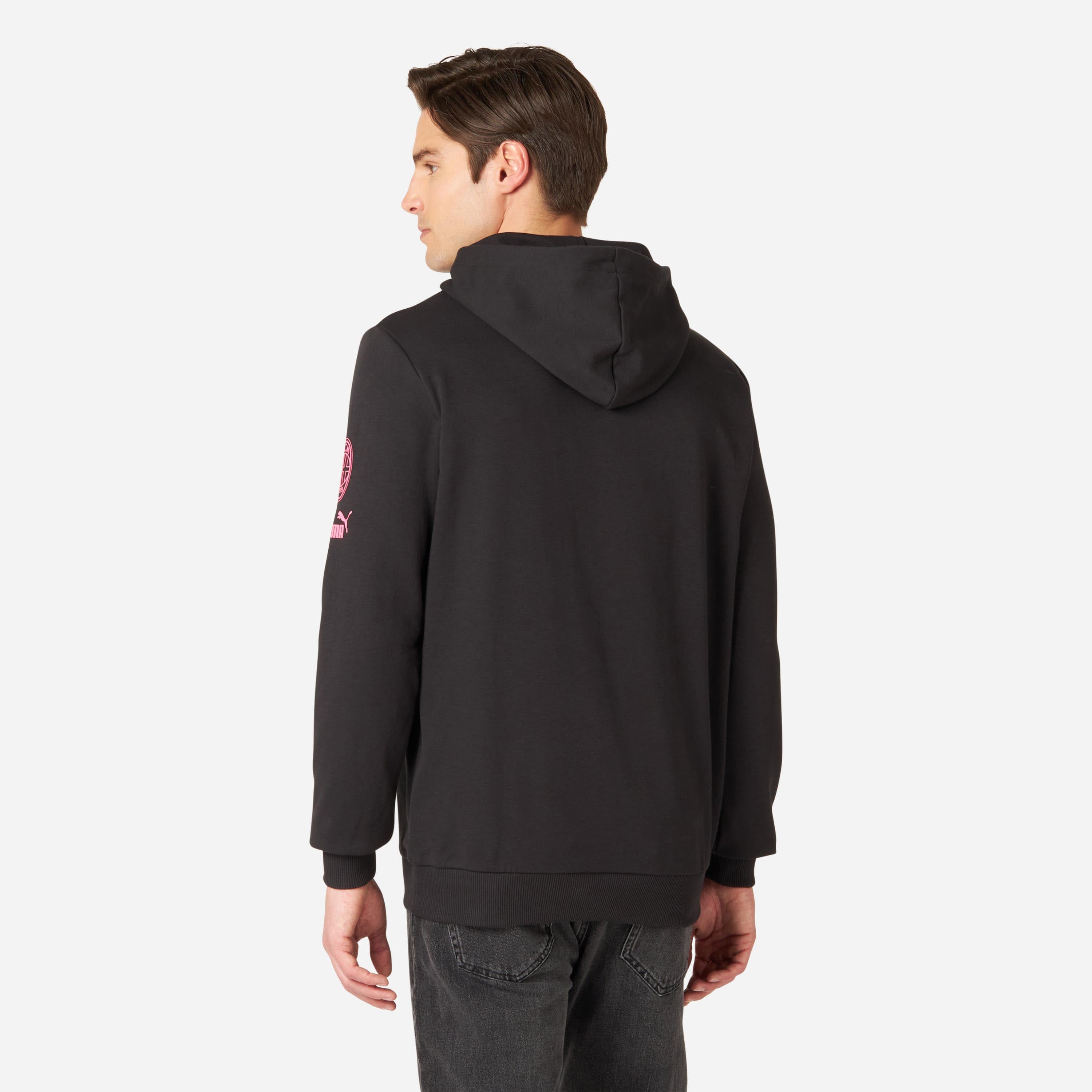 AC Milan FtblCore felpa con cappuccio uomo stampa