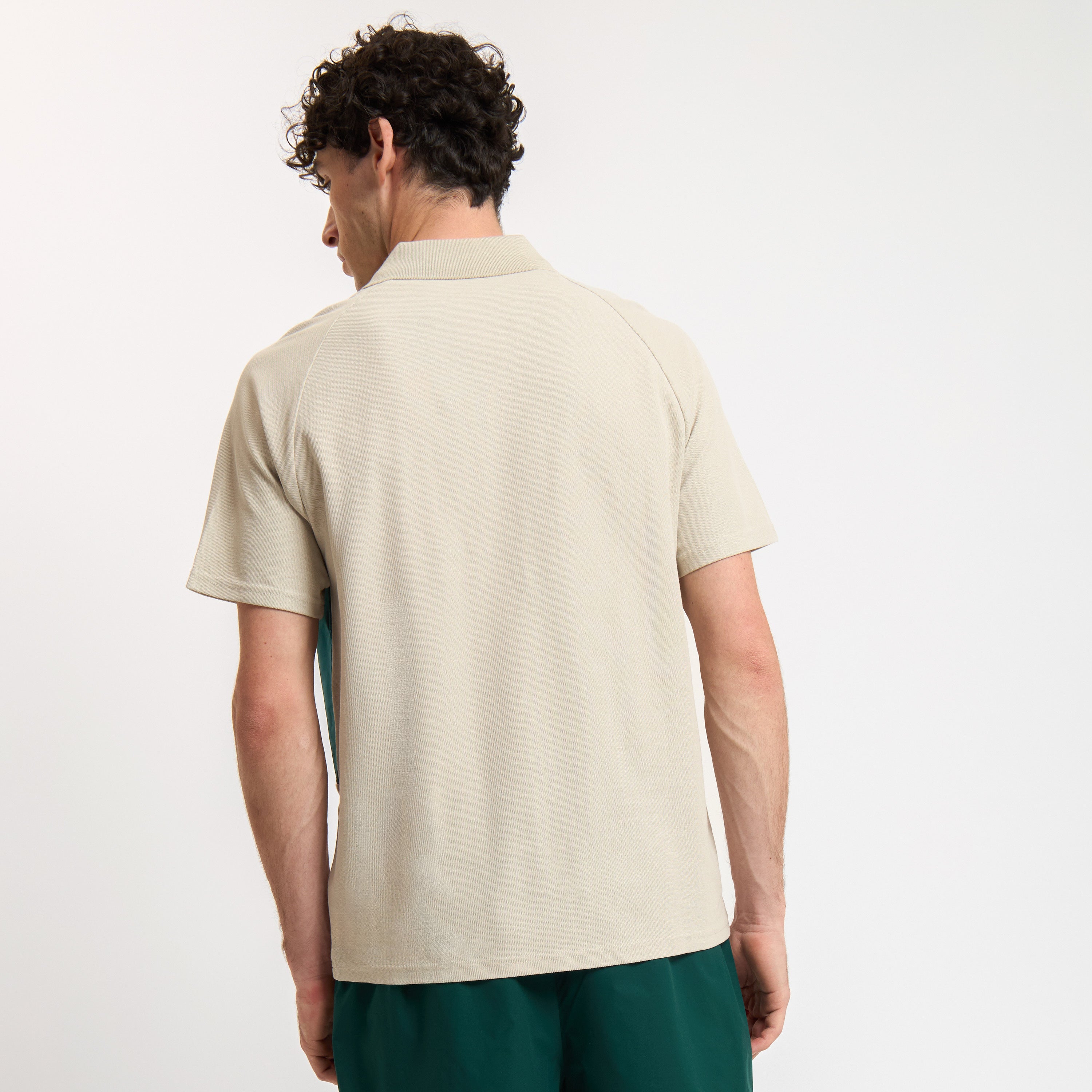 Milan Pumatech 2025/26 polo uomo beige manica corta