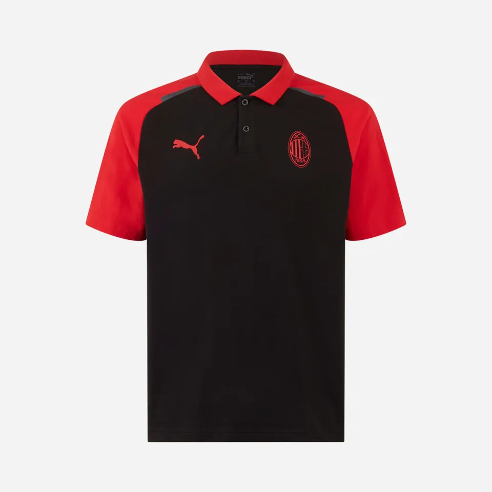 AC Milan Casuals 2023/24 polo uomo cotone regular fit