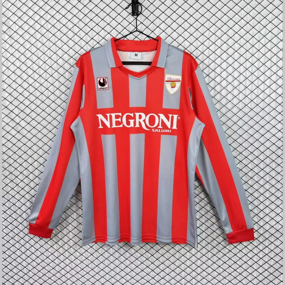 Cremonese Maglia 1995/96 Manica Lunga Retro calcio