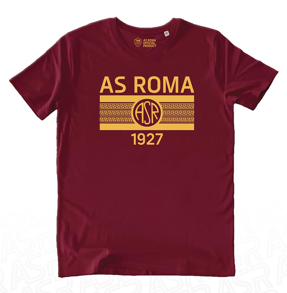 AS Roma 1927 Ornamental T-Shirt uomo verde L