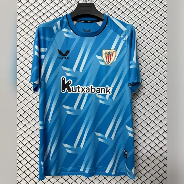 Athletic Bilbao Third 2026/27 Maglia Azzurra Strisce