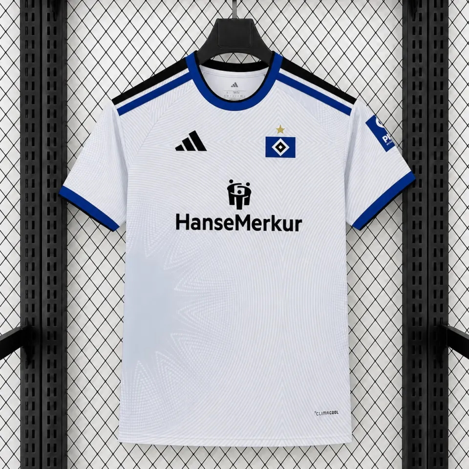 Tifoso Store Amburgo 2026/27 prima maglia da calcio S-XXL bianca