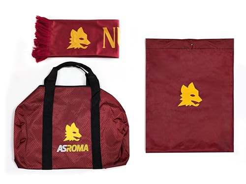 AS Roma Fan Kit set tifoso sciarpa gymsack