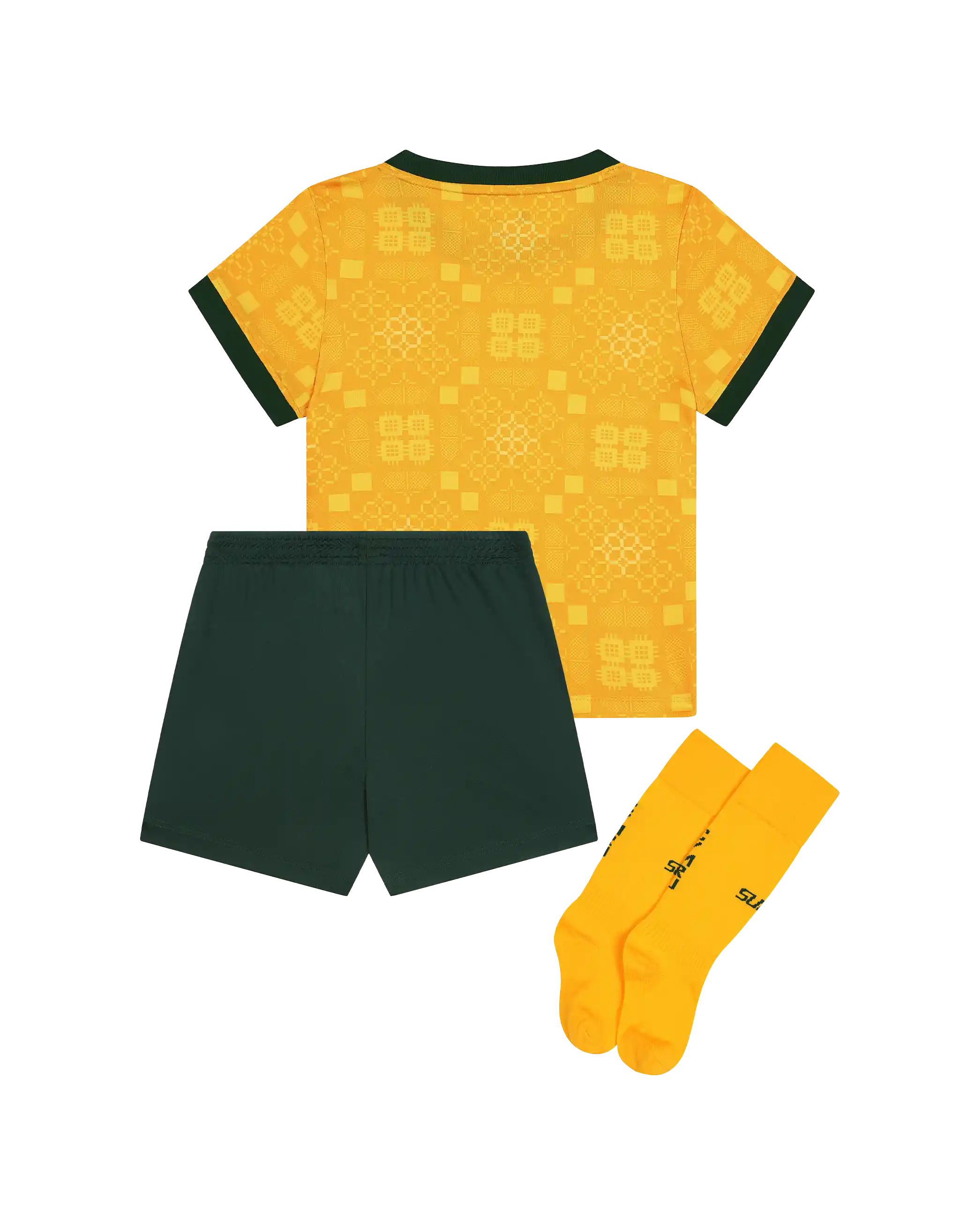 Wales Away Kit SUDU 2026-27 maglia gialla bambino