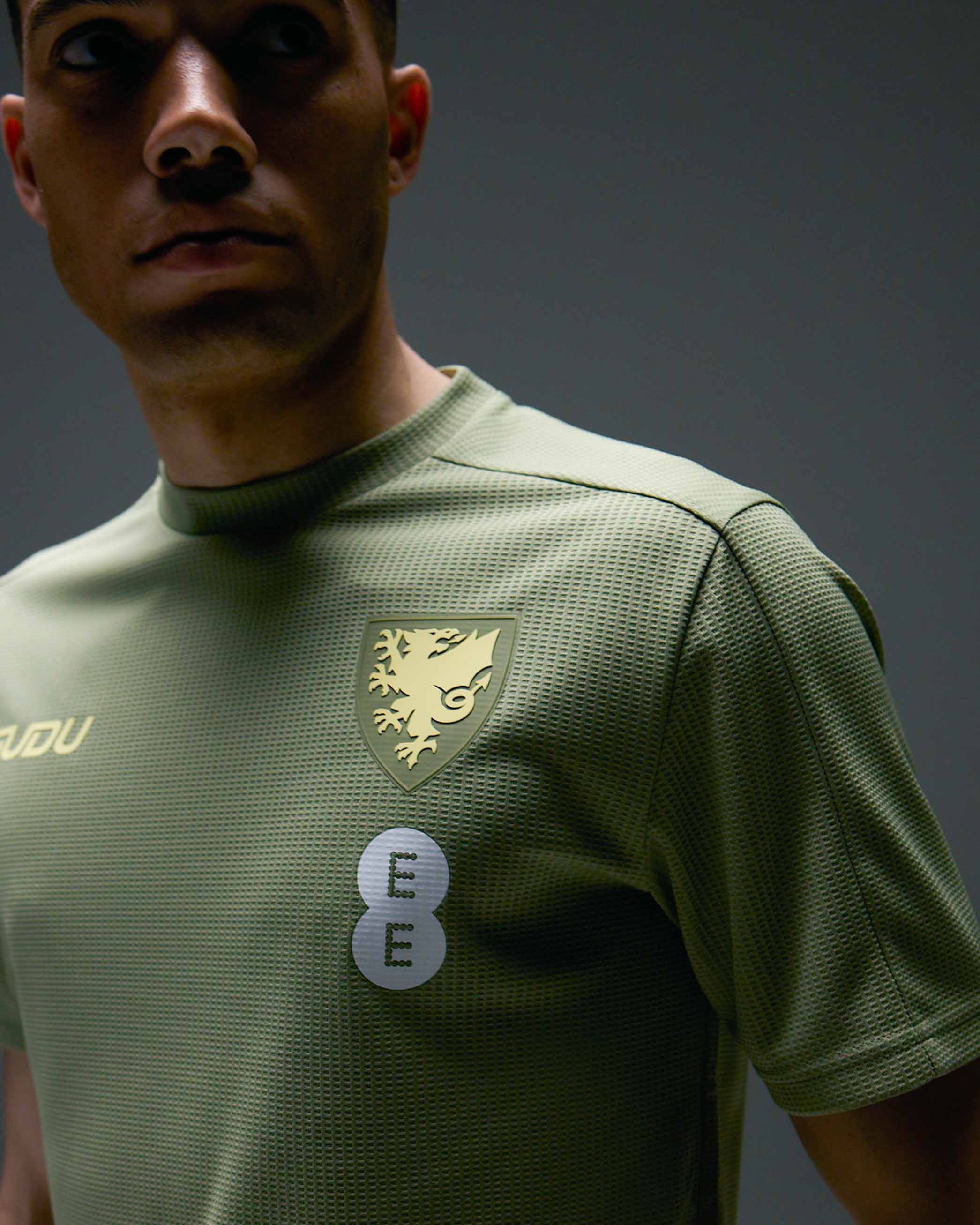 Wales Travel Players Away maglia da tifoso verde