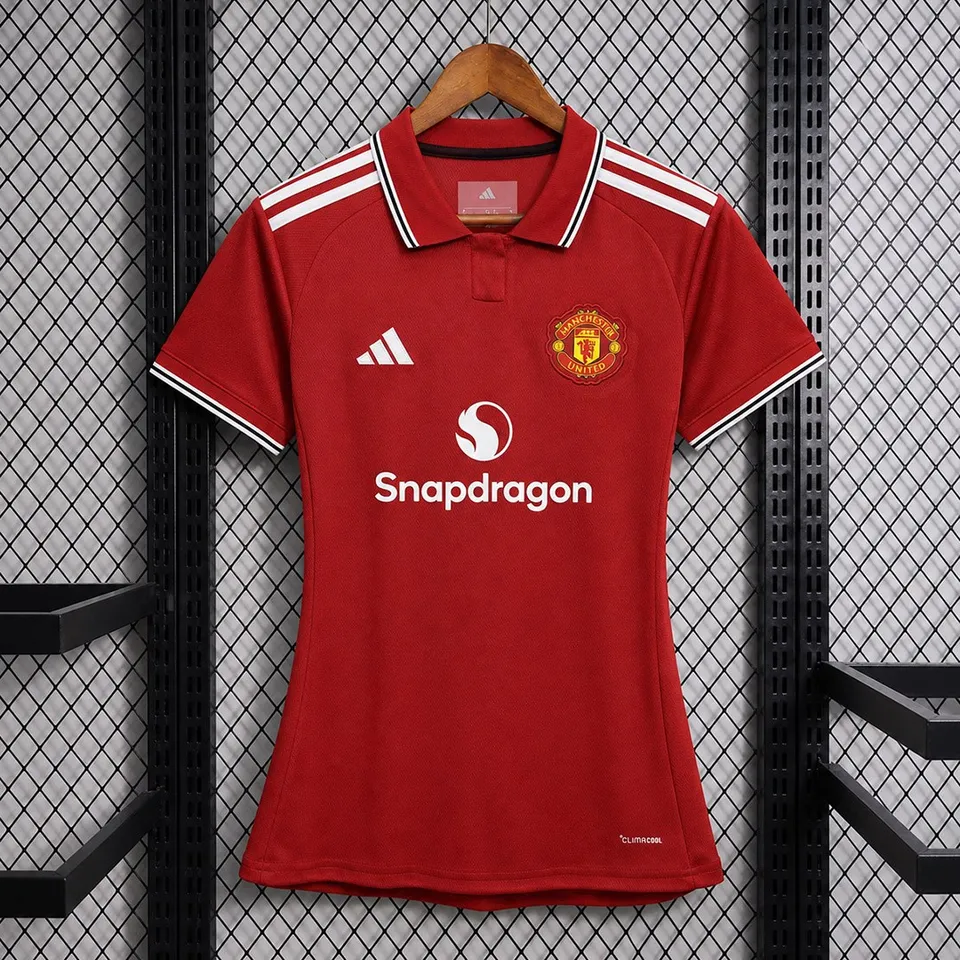 Manchester United Home 2026/27 maglia donna rossa