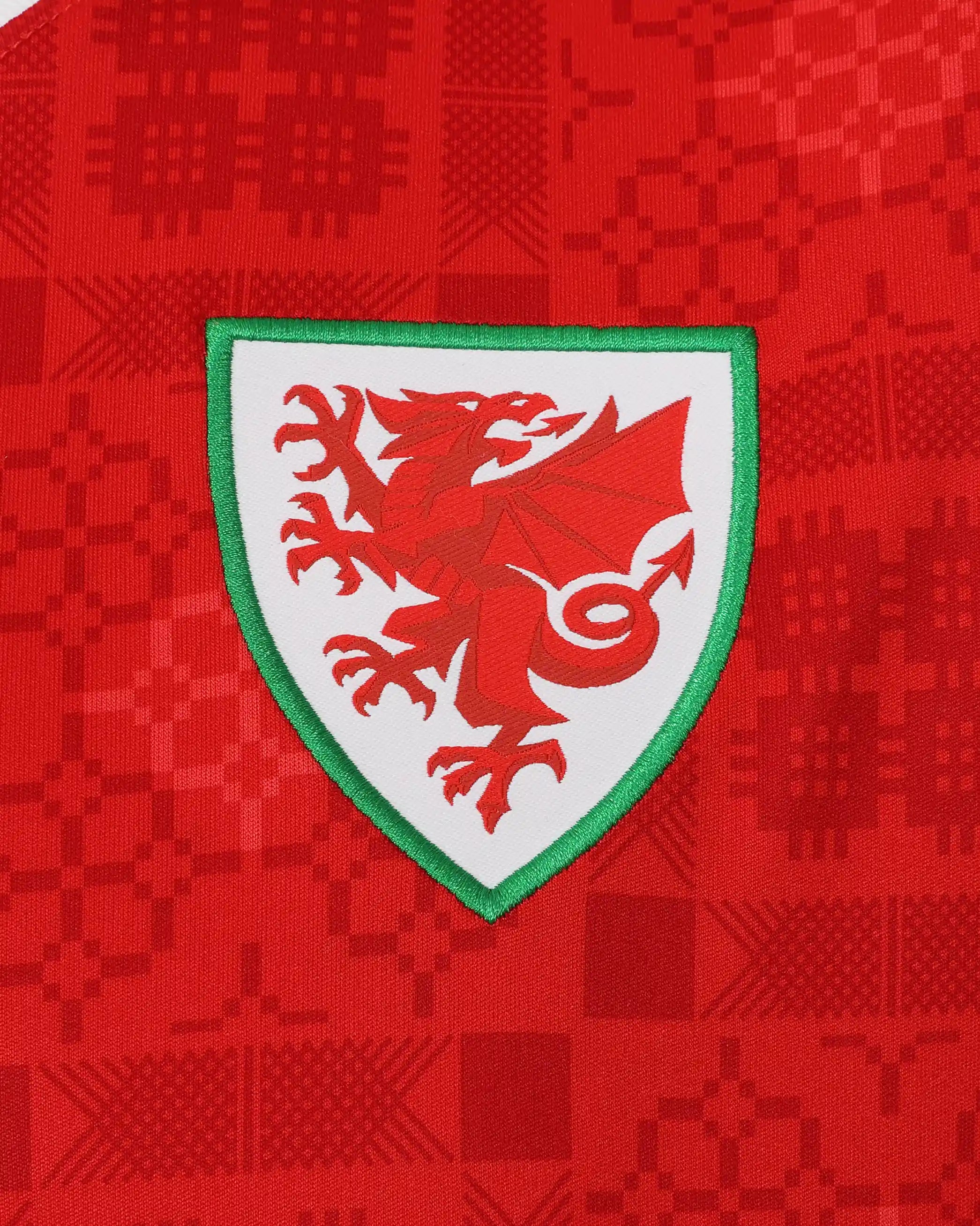 Wales SUDU 2026-28 Home maglia calcio rossa donna 12