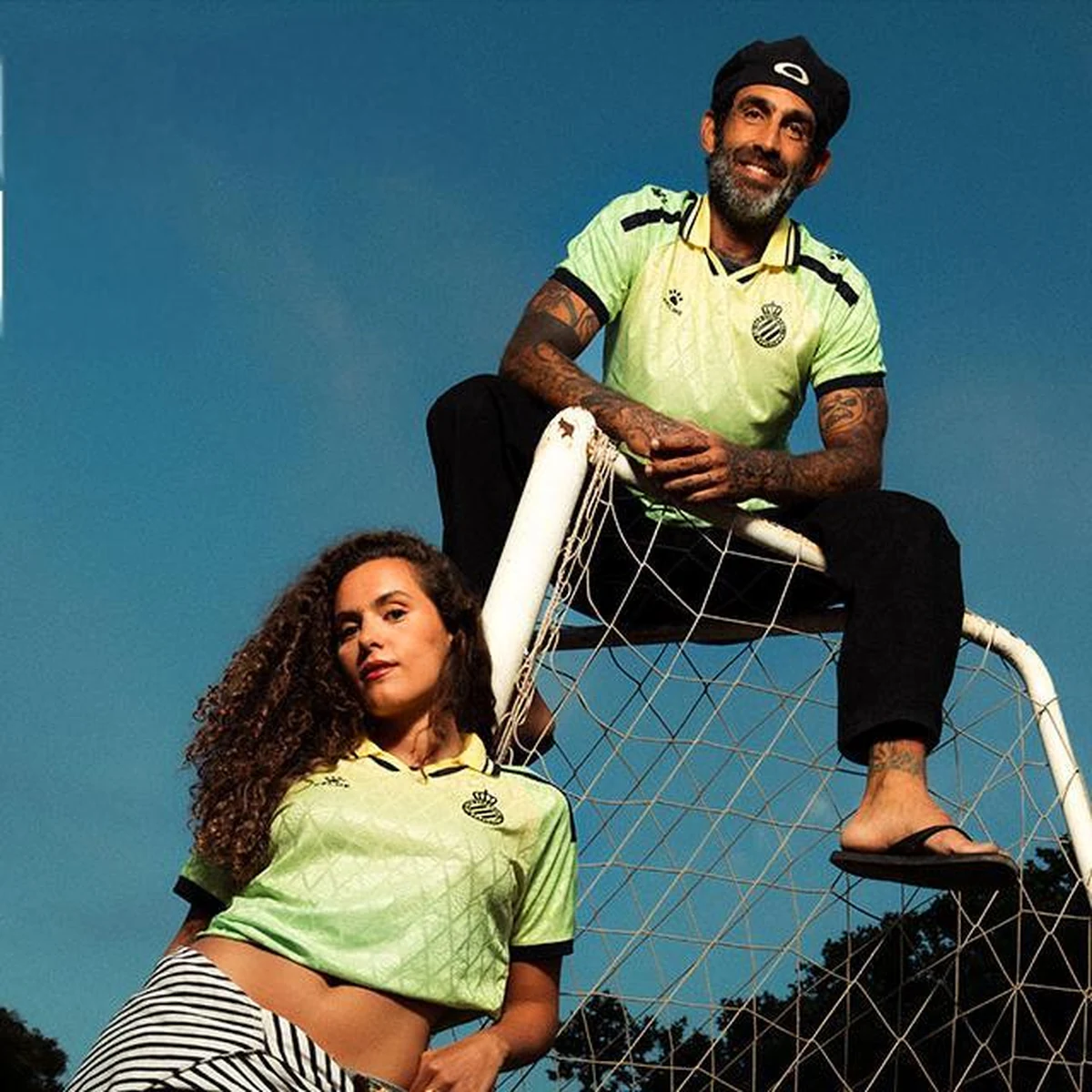 Espanyol Third 2026/27 maglia giallo fluo verde acqua