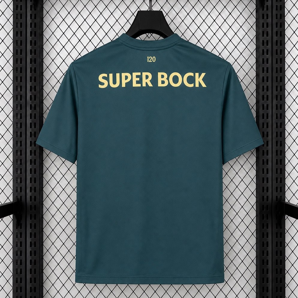 Sporting CP 120 Anni 2026/27 maglia verde petrolio