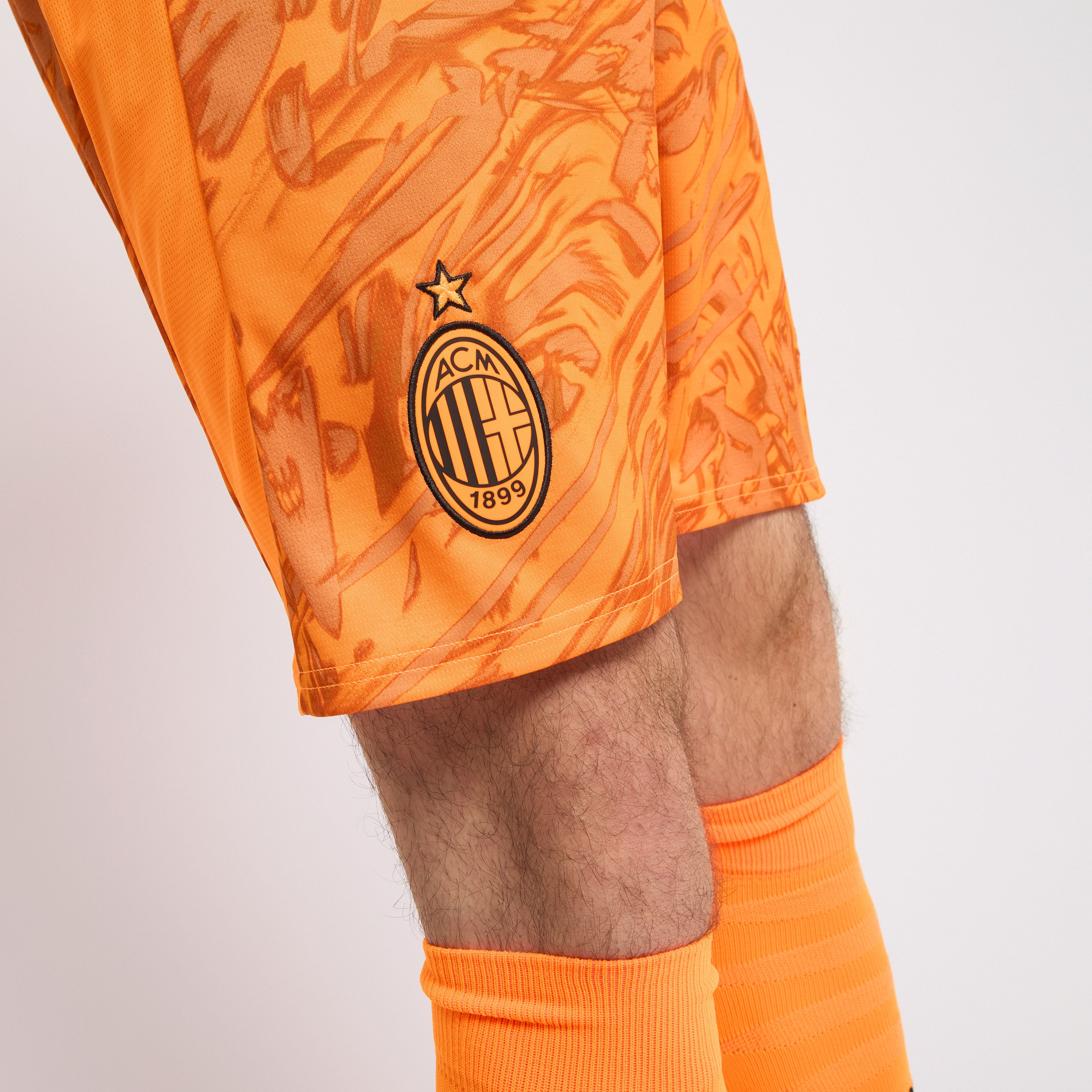 AC Milan Kit Gara 2025/26 Pantaloncini Portiere Trasferta Uomo L
