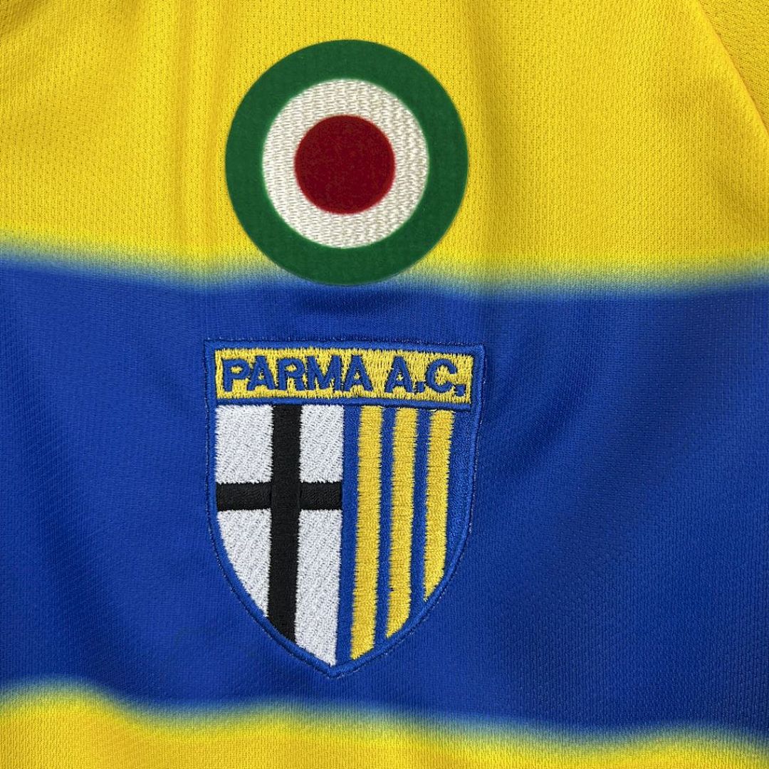 Parma 1999/00 Retro maglia calcio home gialloblù S-XXL