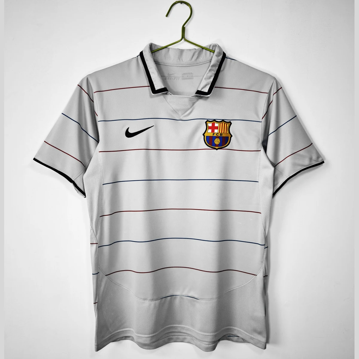 Tifoso Store Barcellona 2003/04 Seconda Maglia Retro Bianca S-XXL