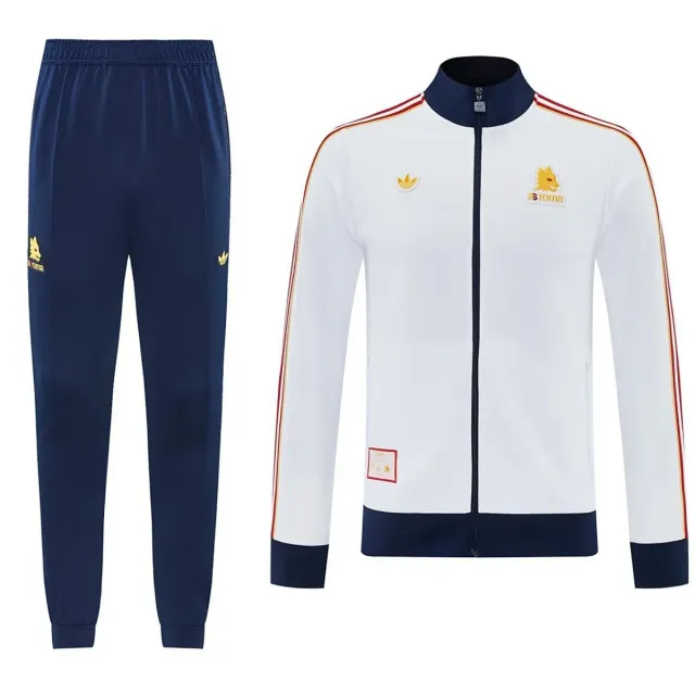 Tifoso Store Tute Sportive Roma 2025/26 tuta bianca navy