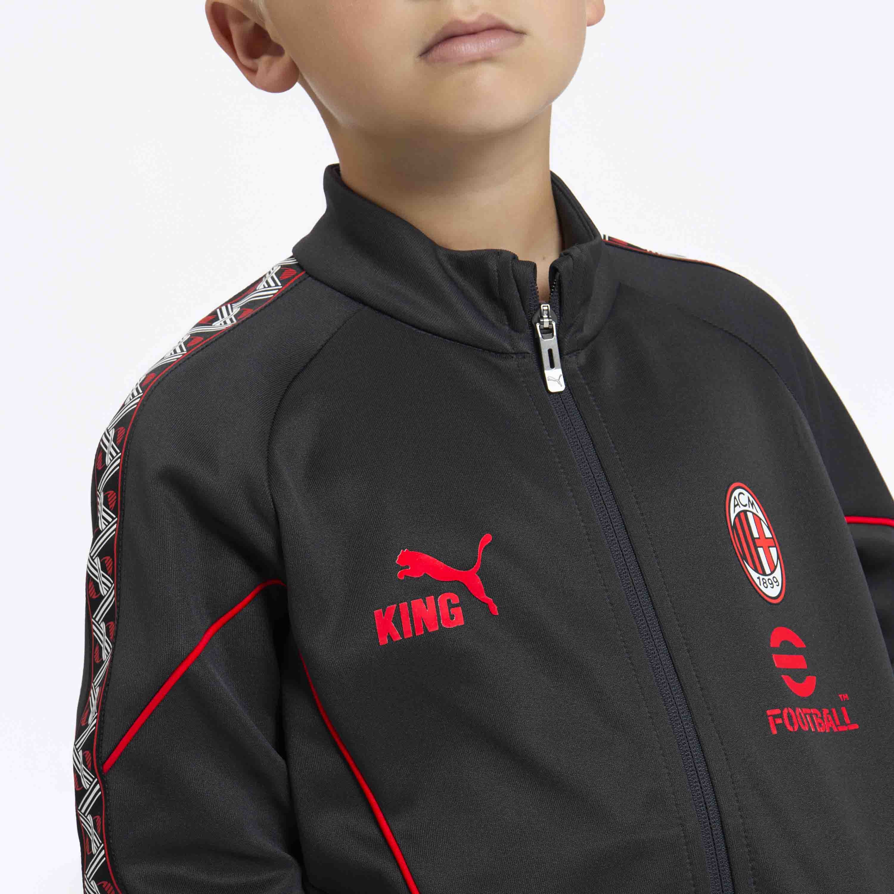 AC Milan King giacca bambino grigia 8 anni cotone