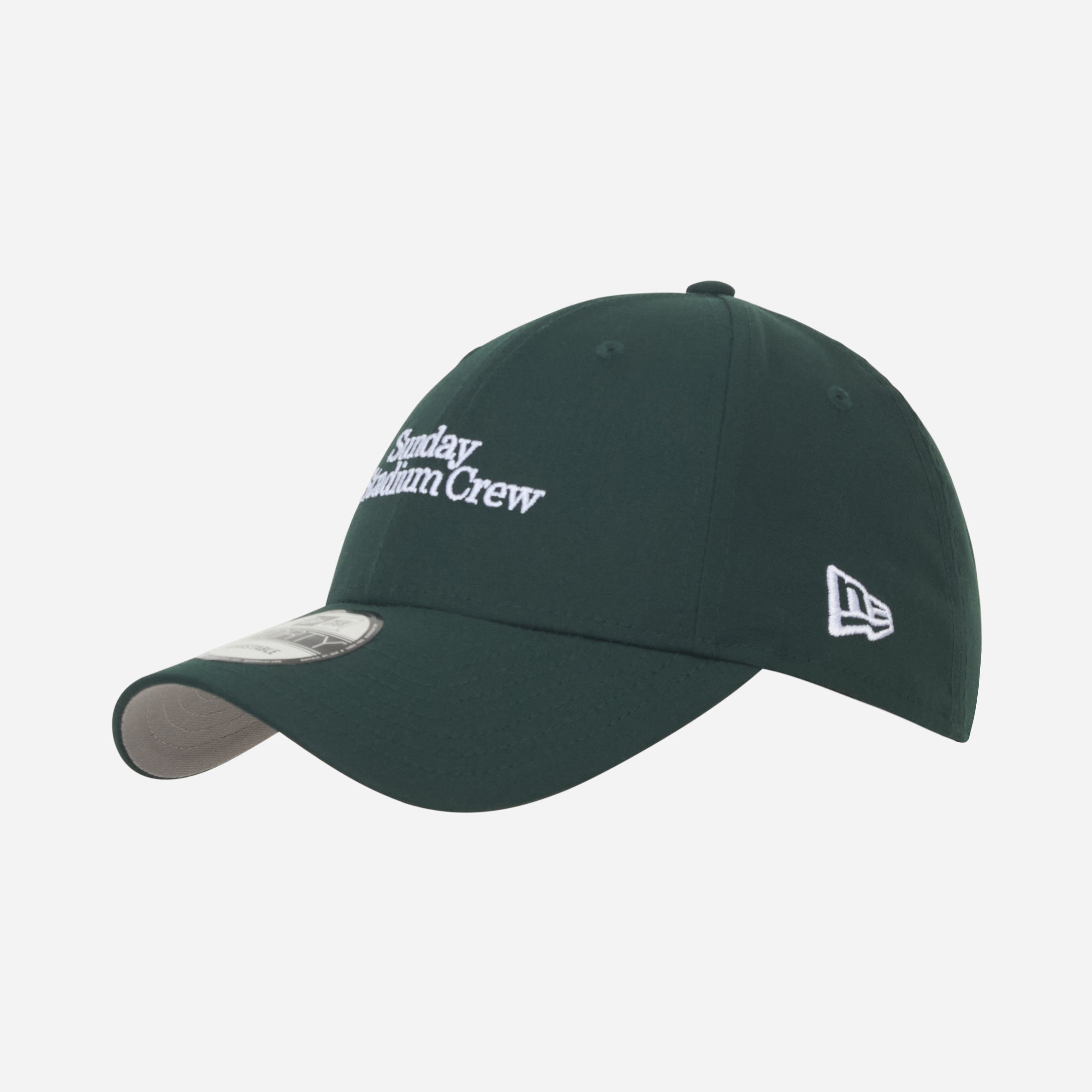 AC Milan New Era 9FORTY Sunday Stadium Crew cappello verde