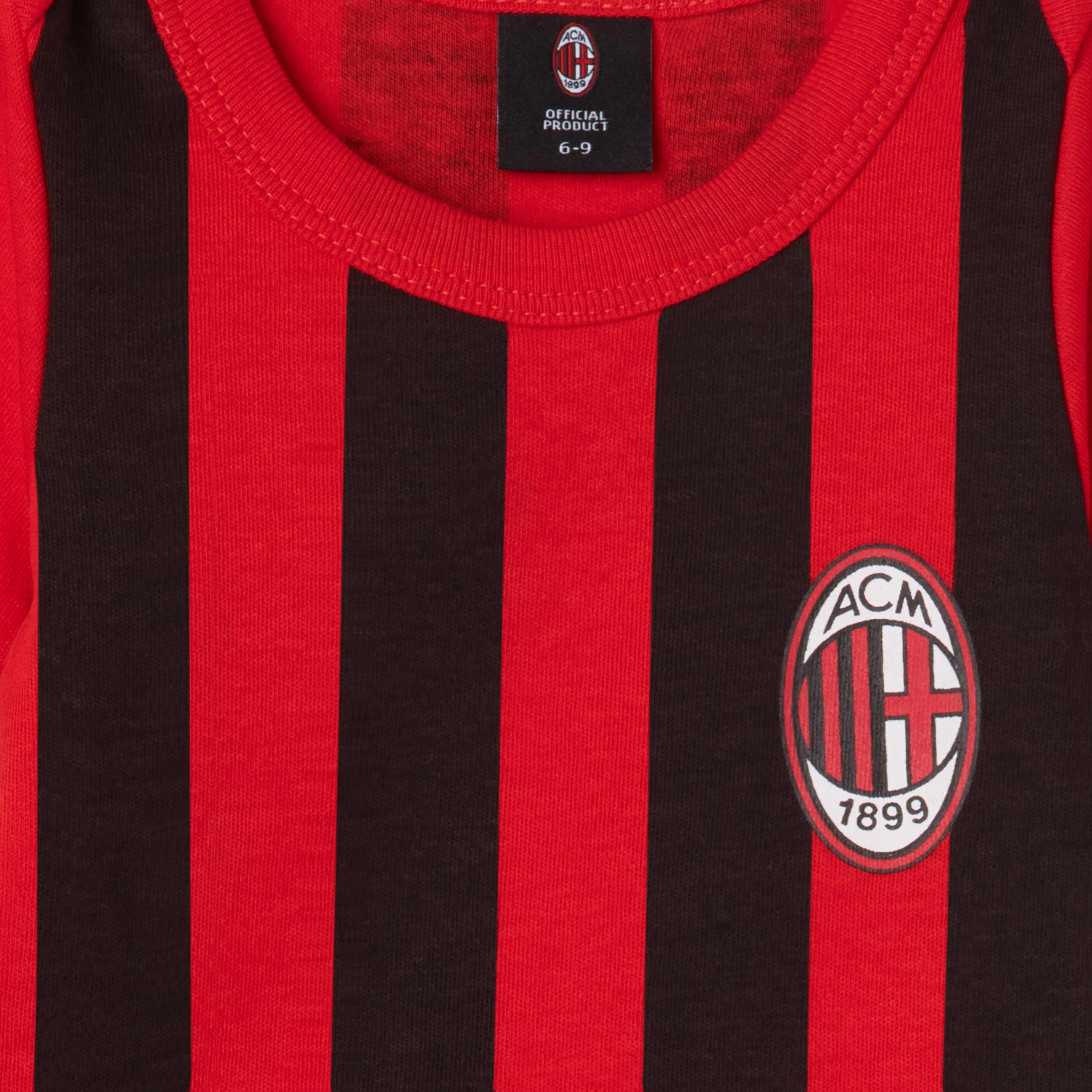 AC Milan Magliette Milanista body neonato rosso 6 mesi