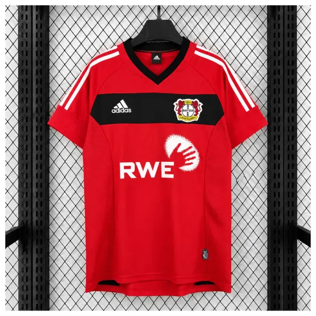 Tifoso Store Maglie da Calcio Leverkusen 2002 maglia retro home