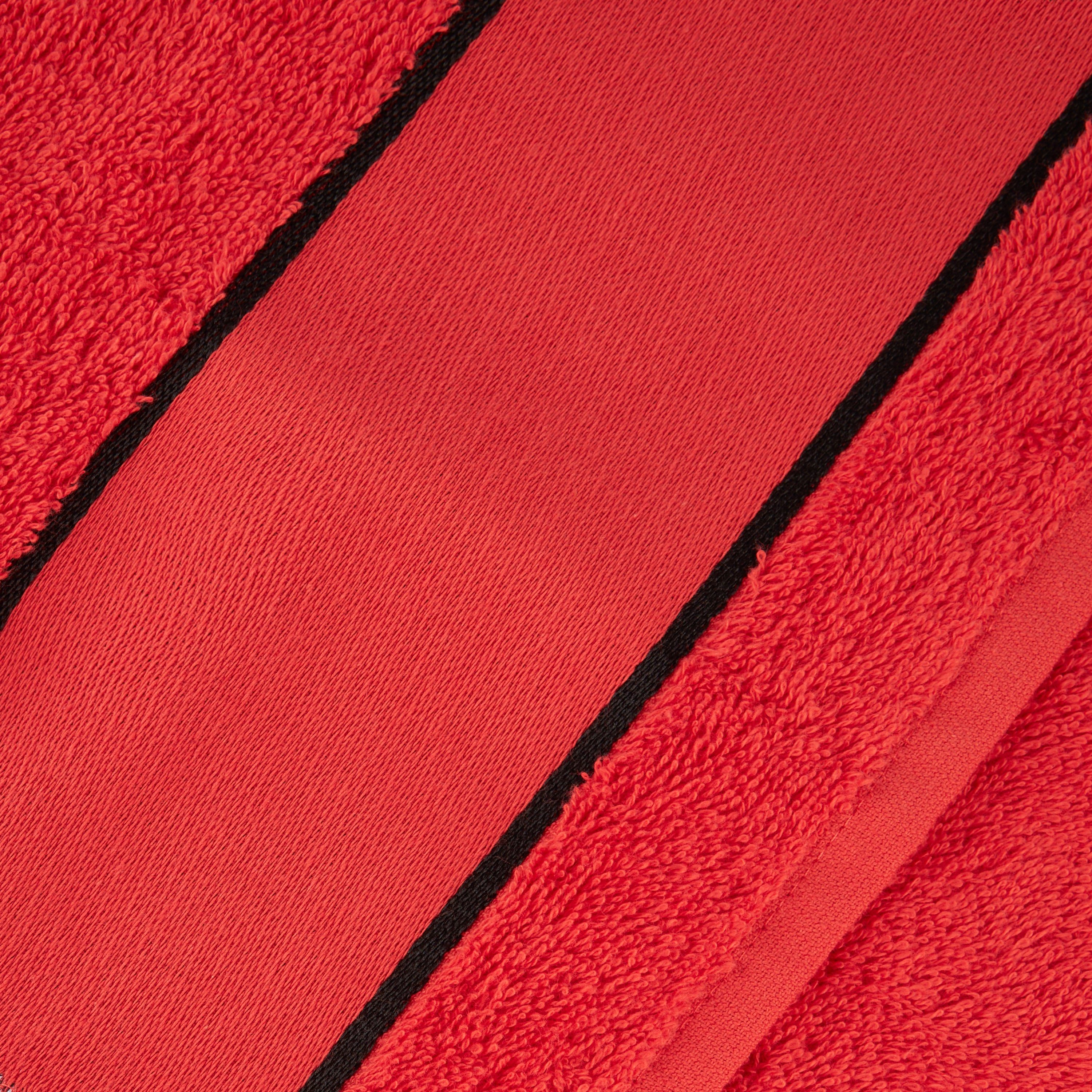 AC Milan Accessori Asciugamano Mano Viso Rosso 50x100