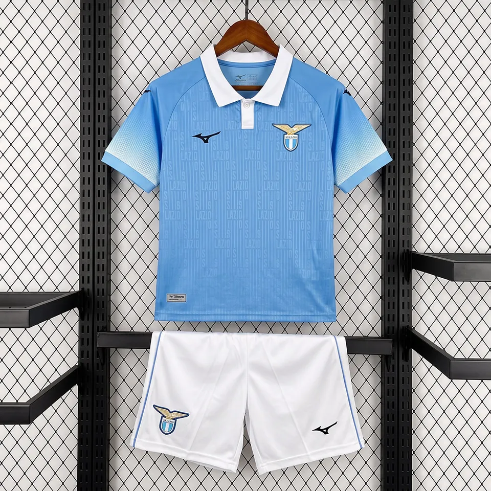 Lazio 2026/27 completo bambino home celeste maglia+pantaloncini