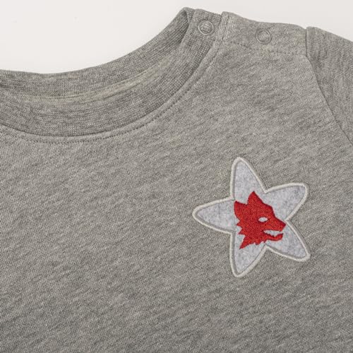 Roma Fanshop Baby Asr-cnk-23 felpa bimbi 6-12 mesi giallorossa